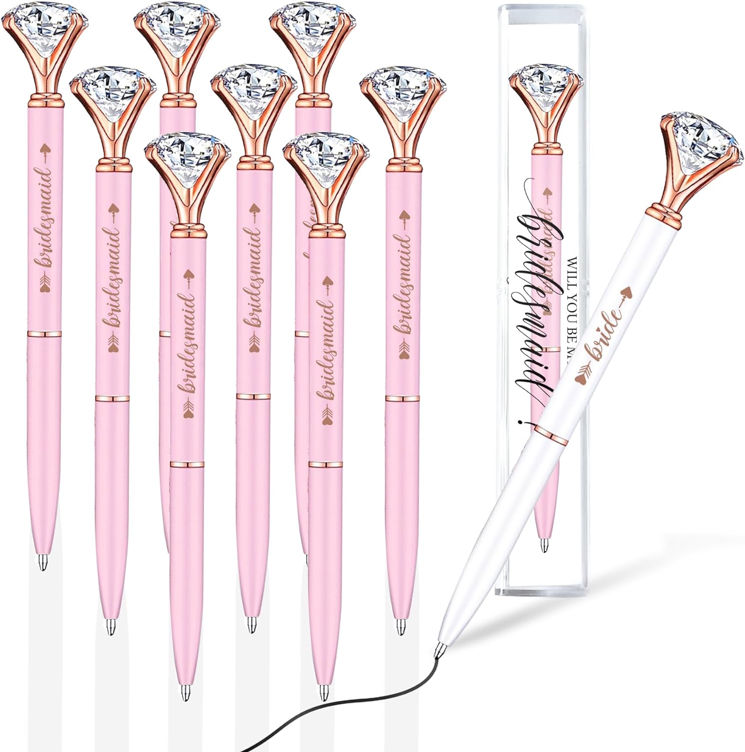 BachPartGifts 10 Pcs Bridal Shower Pens